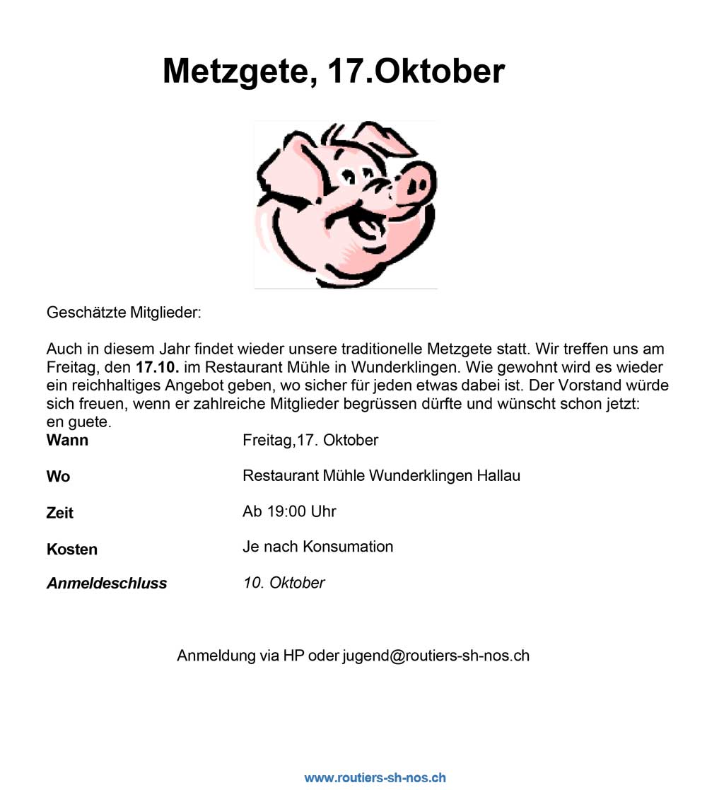 Metzgete